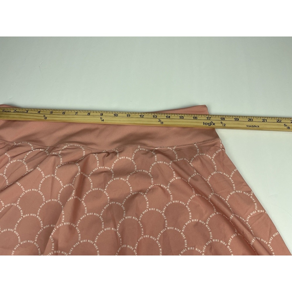 Nike Dri-FIT Advantage Women's Short Tennis Skirt (PINK/CORAL) Sz‎ XL - Picture 6 of 8